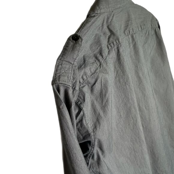 Banana Republic Blue Patterned Men's Button Down Shirt, M 15-15.5, Pre-owned - Picture 5 of 7